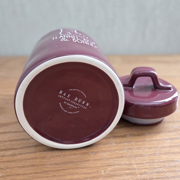 Rae Dunn FLANNELS, BOOTS & BONFIRES Canister - Picture 2 of 2